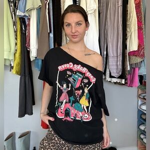Easy-Bake Coven Graphic Tee with Cut-Out Neck
